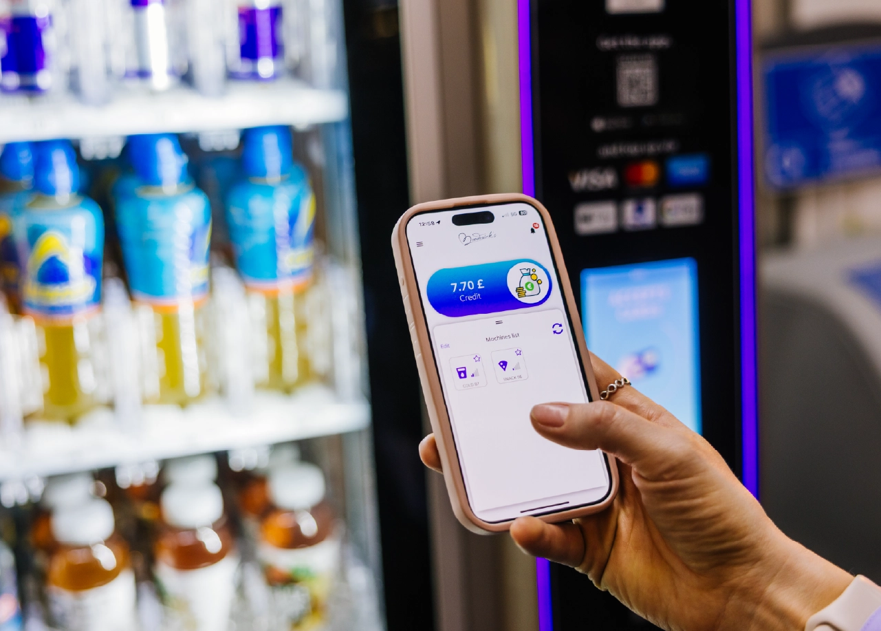 Pay4Vend app payment for vending machines